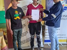 Title deeds handover